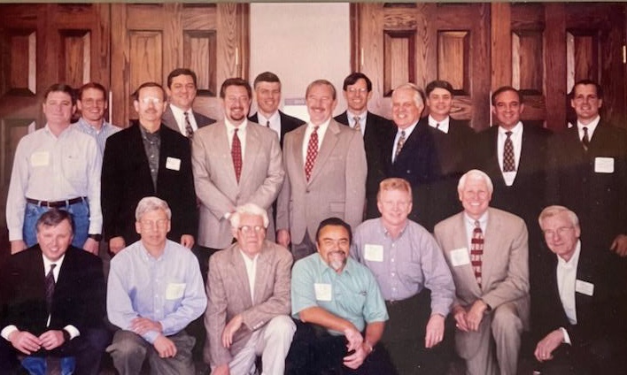 Founding Network participants at their first meeting in 1998.